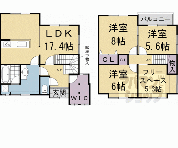 【デザインリノベの家】間取