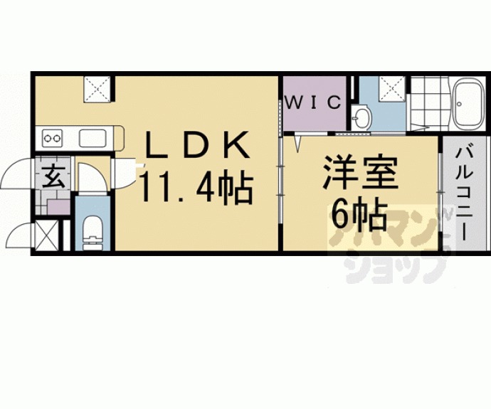【アーバンコート堀川西】間取