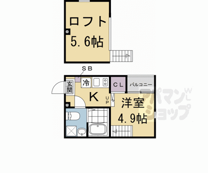 【ハーモニーテラス豊後橋町Ａ】間取