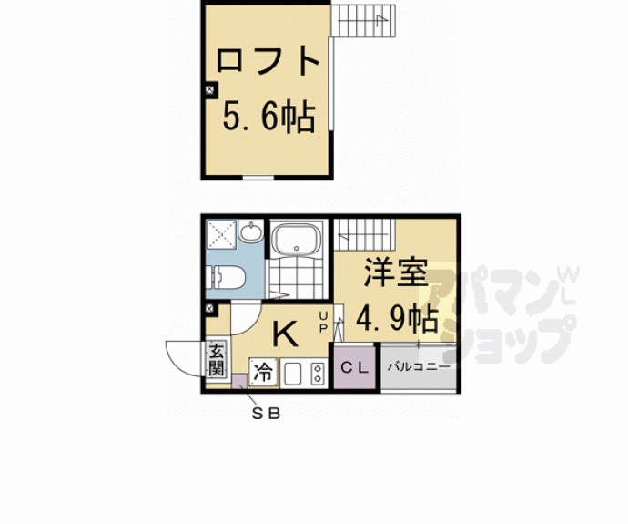 【ハーモニーテラス豊後橋町Ａ】間取