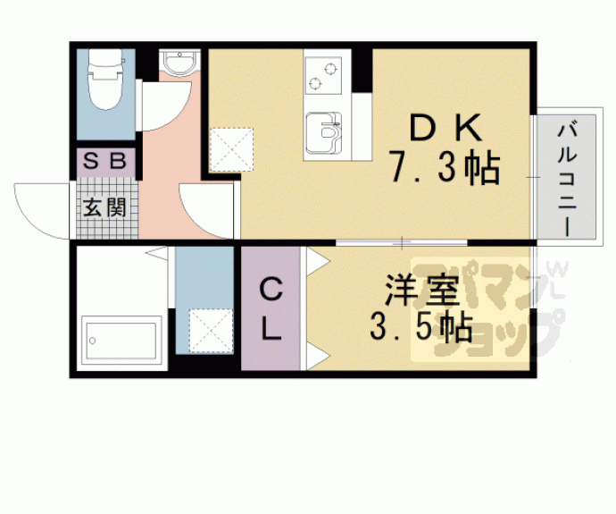 【ブーフーウー】間取