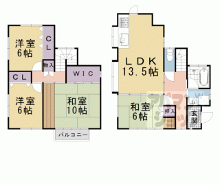 【大将軍１丁目貸家】