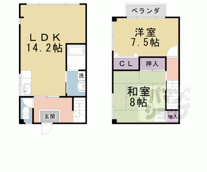 【ドミールＱ】間取