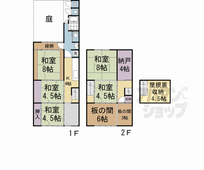 【小伝馬町戸建】間取