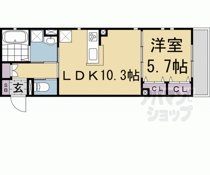 【ユアメゾン御前】間取