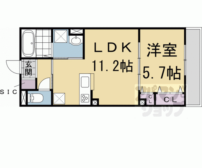 【ユアメゾン御前】間取