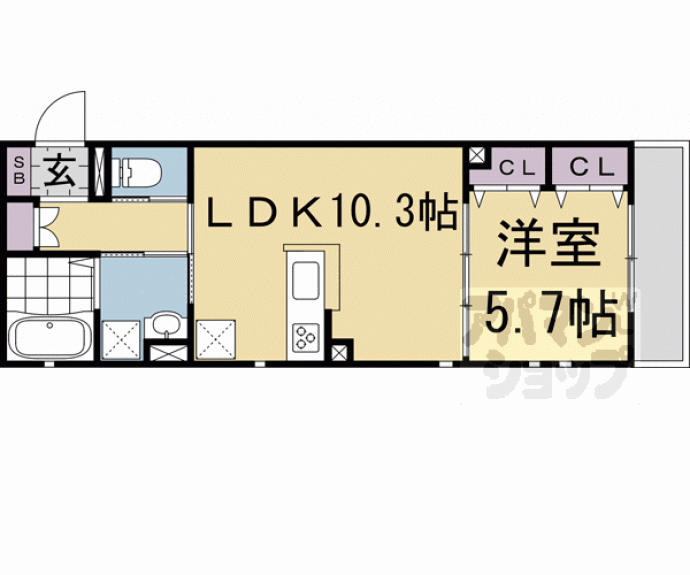 【ユアメゾン御前】間取