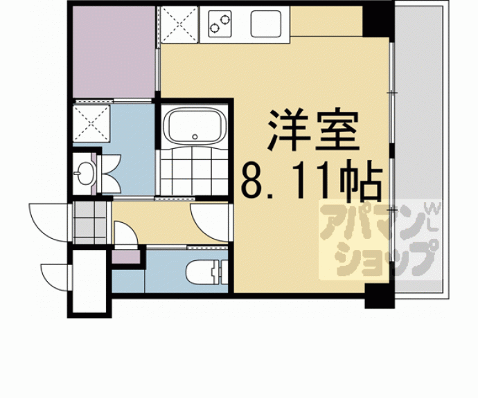 【ＲＥＶＥ　ｄｅ　京都北山】間取