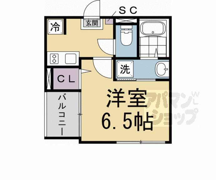 【Ｔｅａ　Ｐａｖｉｌｉｏｎ】間取