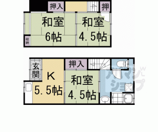 【石田大山町貸家】
