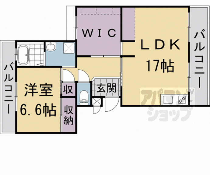 【醍醐東市営住宅 18棟】間取
