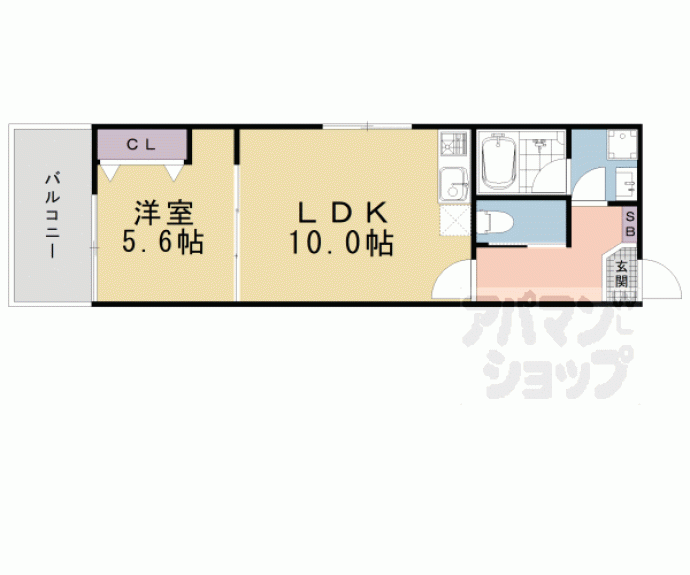 【仮称)下京区吉文字町新築】間取