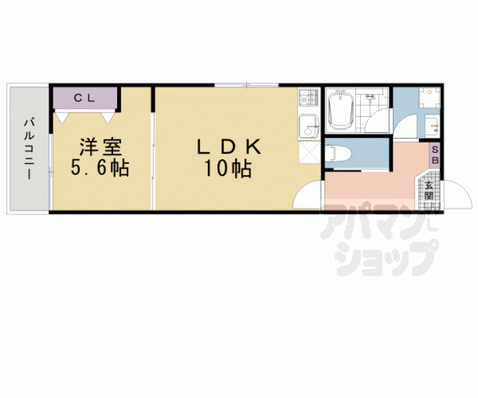 【仮称)下京区吉文字町新築】間取