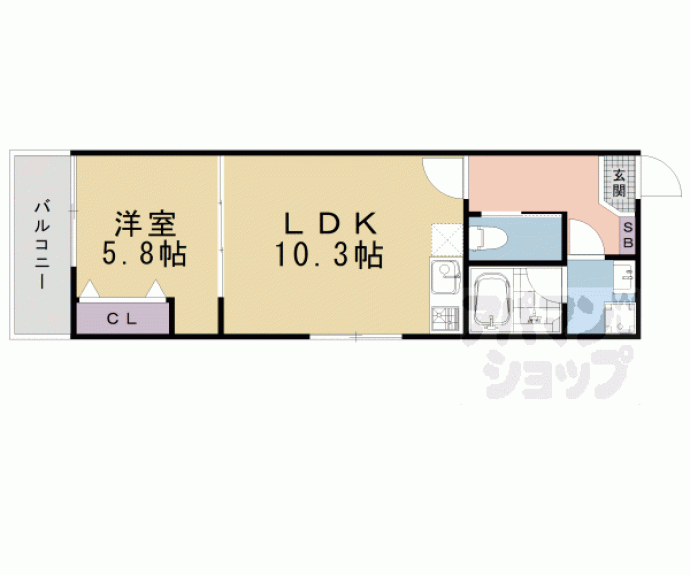 【仮称)下京区吉文字町新築】間取