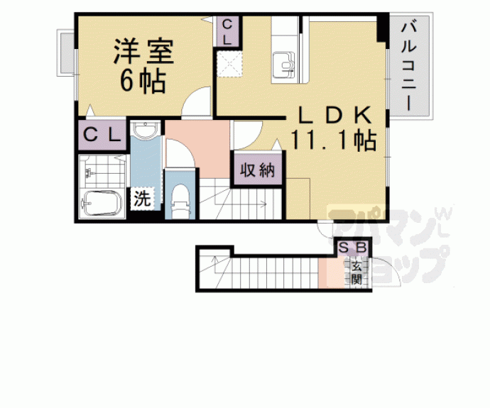 【グラードⅢ】間取