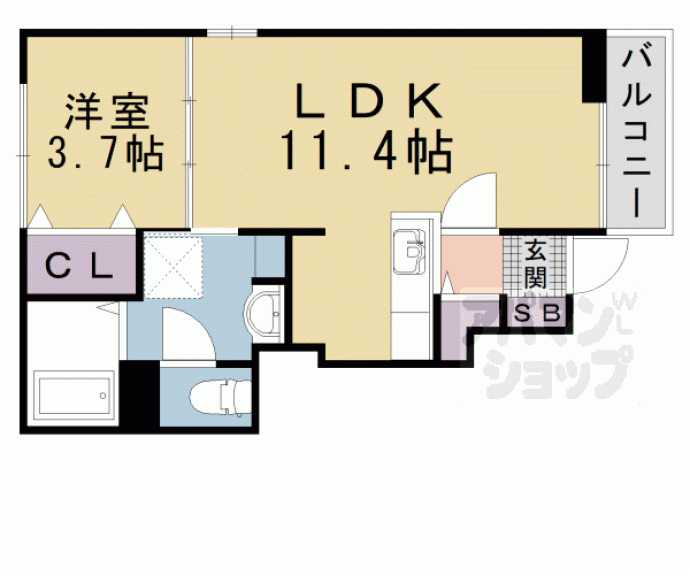 【グラードⅢ】間取