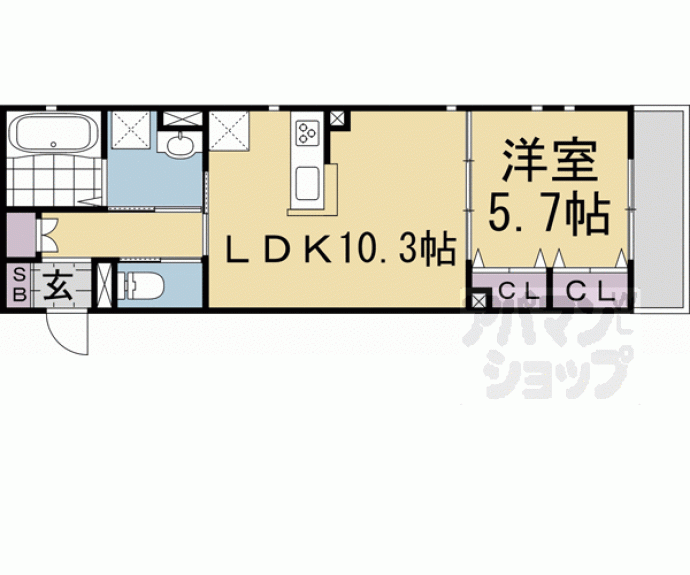 【ユアメゾン御前】間取