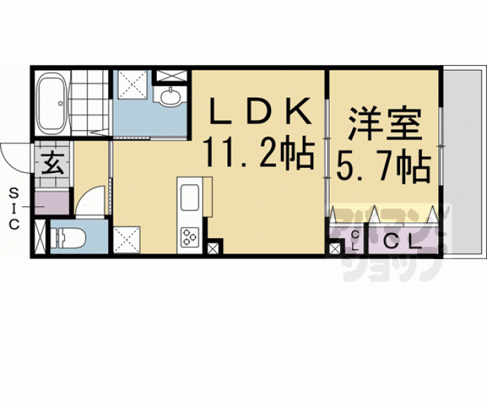 【ユアメゾン御前】間取