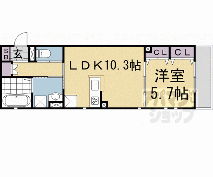 【ユアメゾン御前】間取