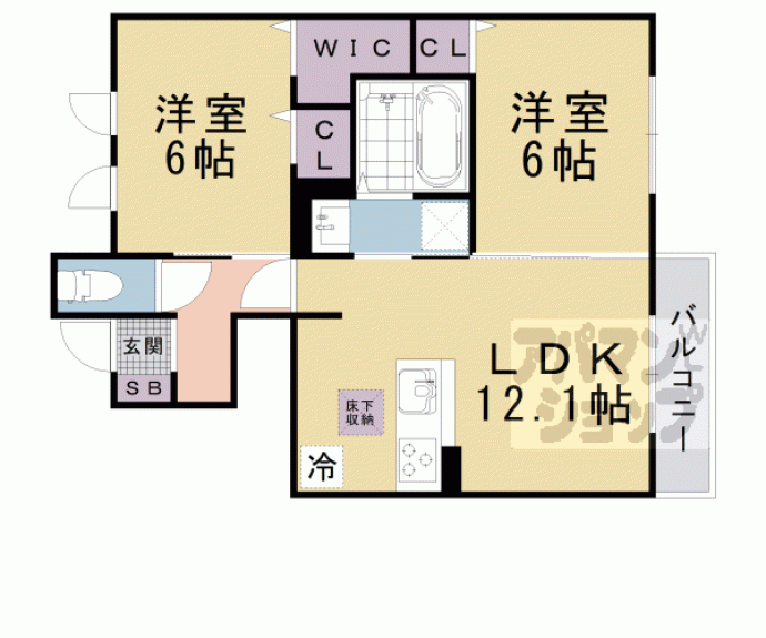 【mimosa seta】間取