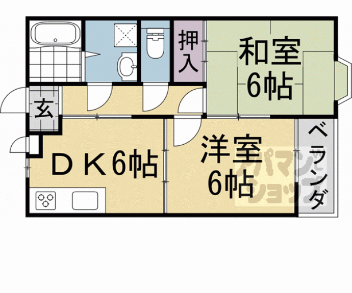 【エンジェリア2000】間取