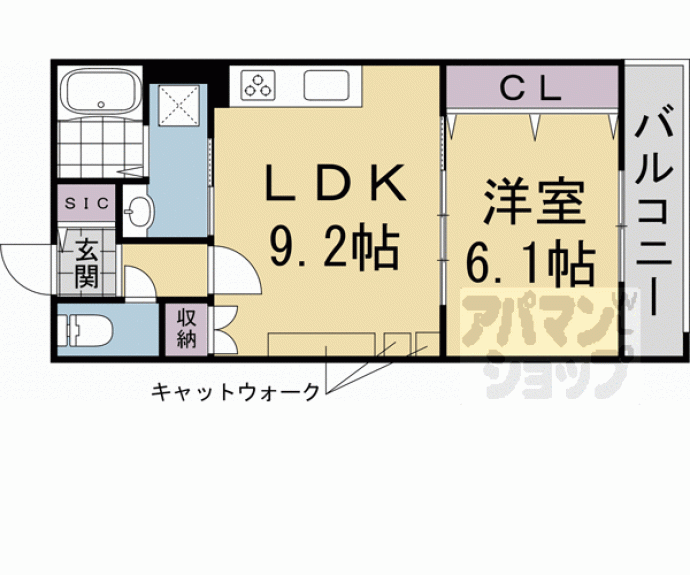 【FORCE西院】間取
