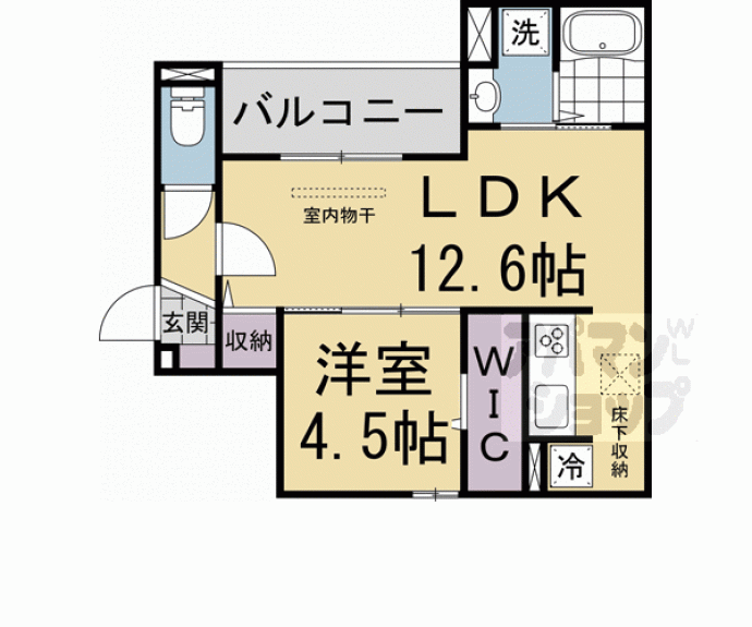 【GRAMM丹波口】間取