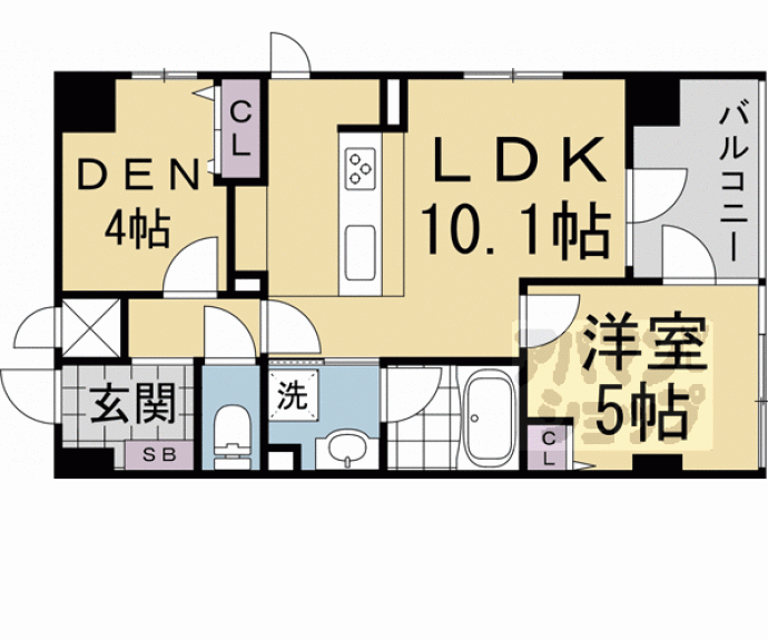 【MSR京都二条城】間取