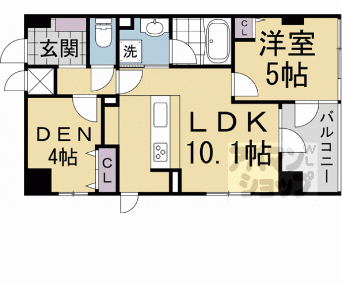 【MSR京都二条城】間取