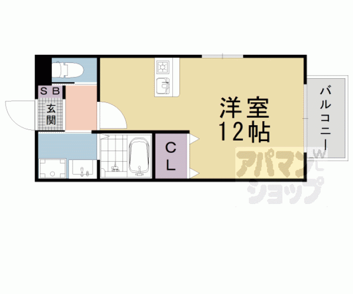 【シャルマン金塚】間取