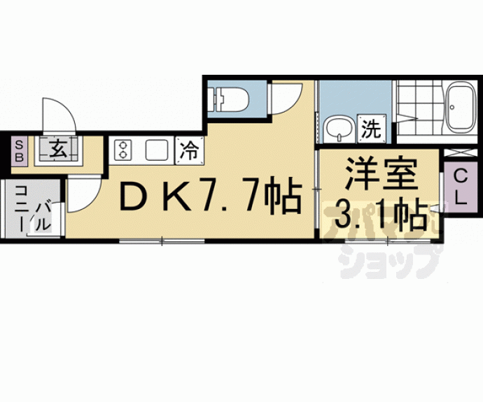 【EMBELLIR COCO】間取