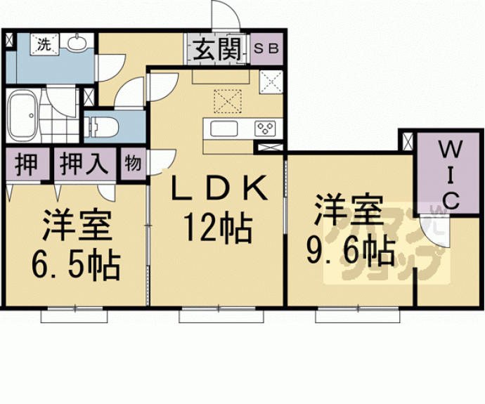 【ミラーエステート イーストビル】間取
