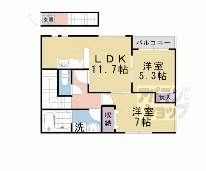 【メイプルヴィラ】間取