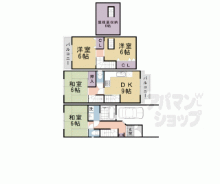 【椥辻草海道町貸家】