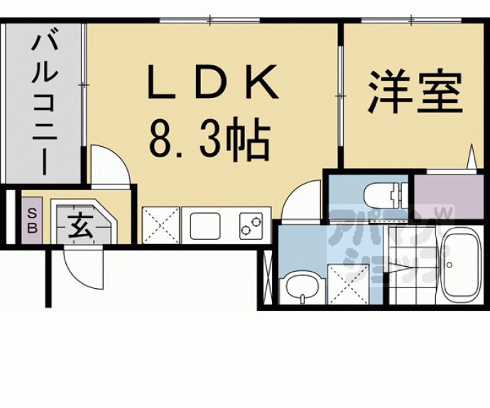 【ハーモニーテラス花園寺ノ内町】間取