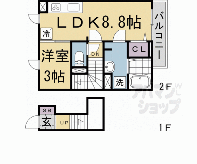 【Ｃａｓａ　Ｏｌｉｖｅ】間取