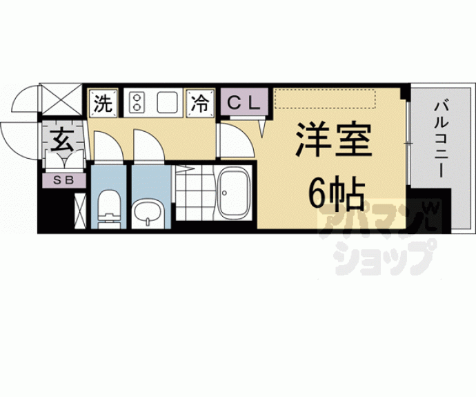 【プレサンス十条凜華】間取