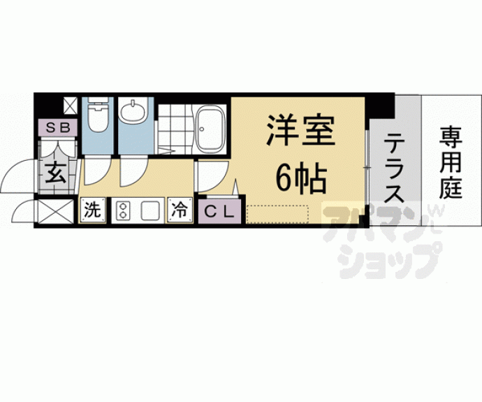 【プレサンス十条凜華】間取