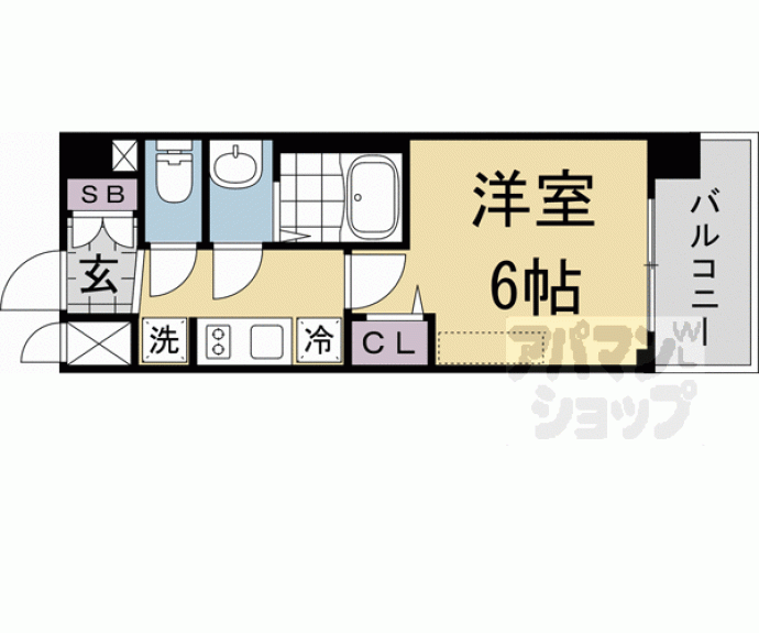 【プレサンス十条凜華】間取