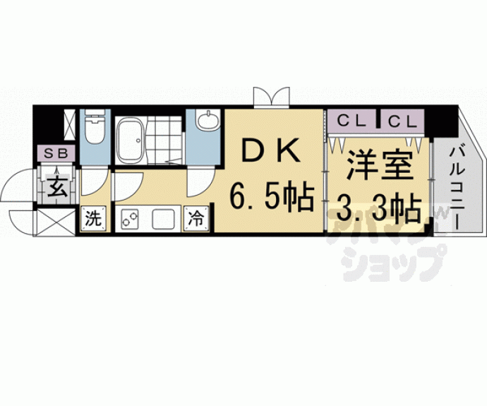 【プレサンス十条凜華】間取