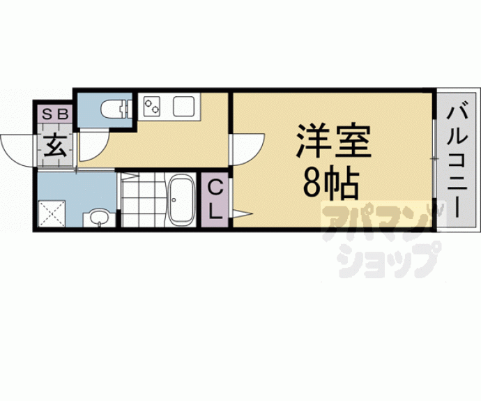 【仮称）西ノ京東月光町新築マンション】間取