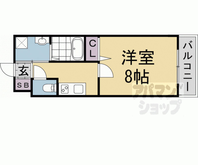 【仮称）西ノ京東月光町新築マンション】間取