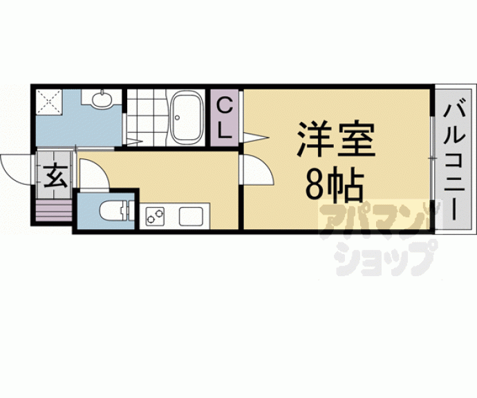 【仮称）西ノ京東月光町新築マンション】間取