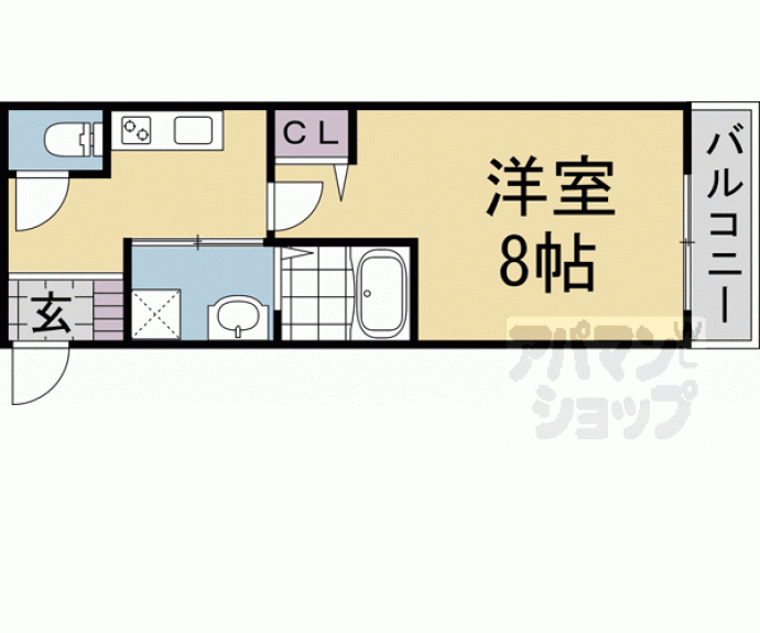 【仮称）西ノ京東月光町新築マンション】間取