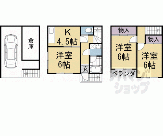 【西ノ京星池町２０－７２貸家】