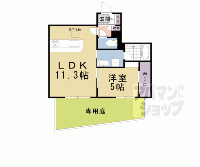 【シャーメゾン　マーサ東山】間取