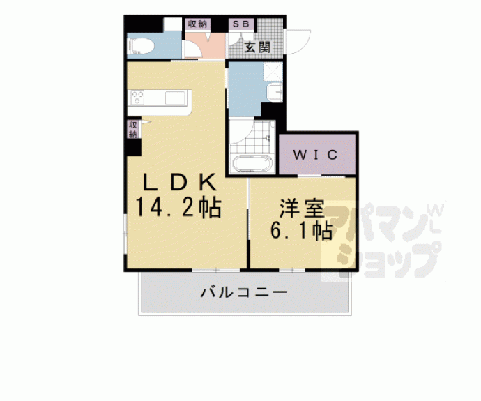 【シャーメゾン　マーサ東山】間取