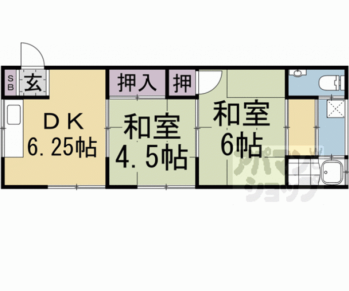 【栄和荘】間取