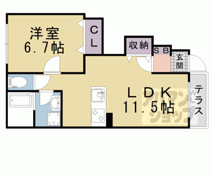 【ケーニヒスクローネ】間取