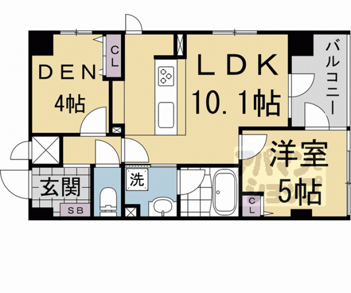 【ＭＳＲ京都二条城】間取